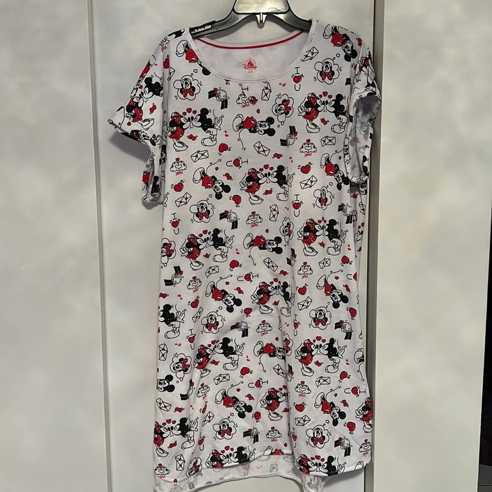 Disney Mickey Mouse Sleep Shirt/Dress Size XL